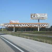 Highway Custom Large Size Steel Structure Solar Billboard